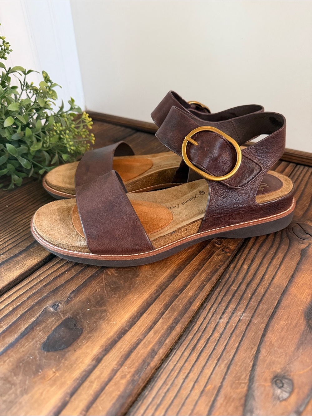 Sofft Bali Leather Buckle Sandals